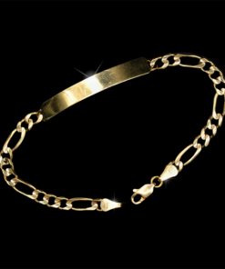 Esclava Tejido 3x1, Oro 10k