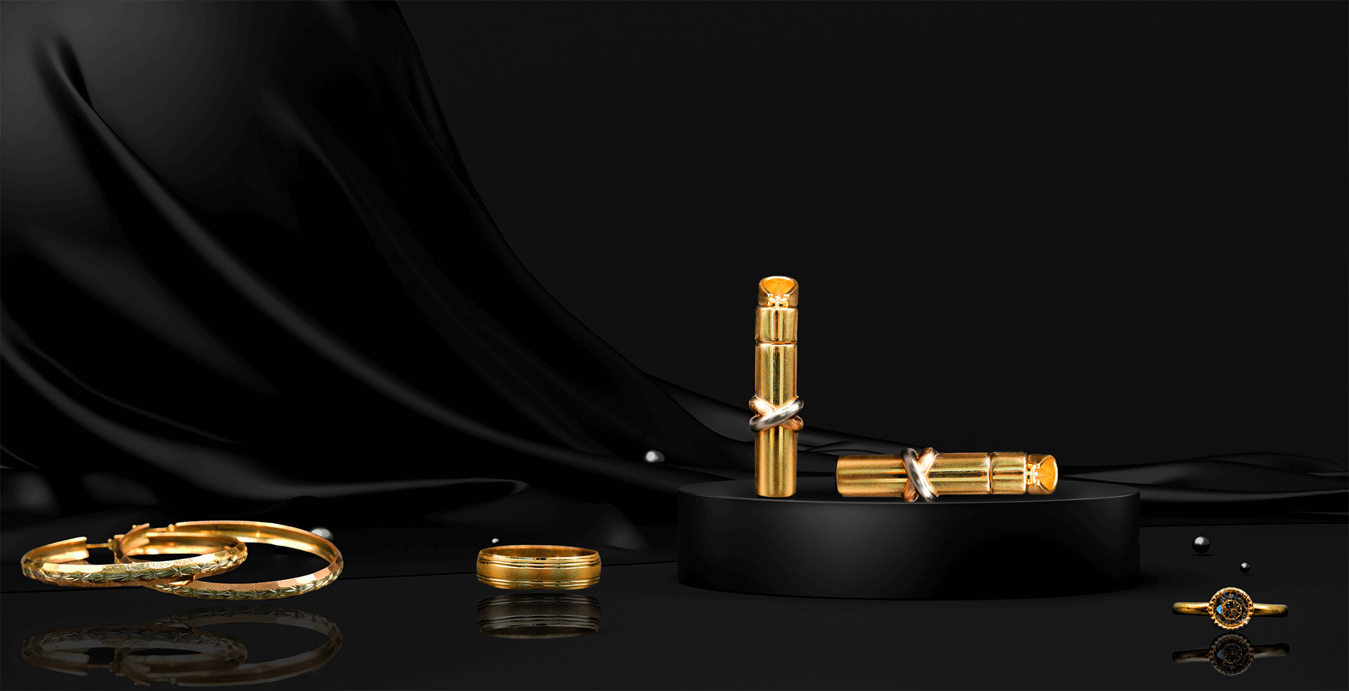 Joyería de oro fina